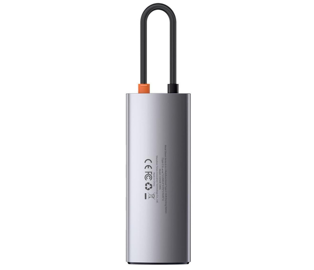 BASEUS Hub 6w1 Metal Gleam USB-C do 3x USB 3.0 + HDMI + USB-C PD + RJ45 CAHUB-CW0G - 731597 - zdjęcie 5